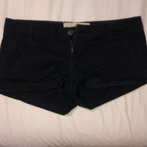Low waisted hollister shorts